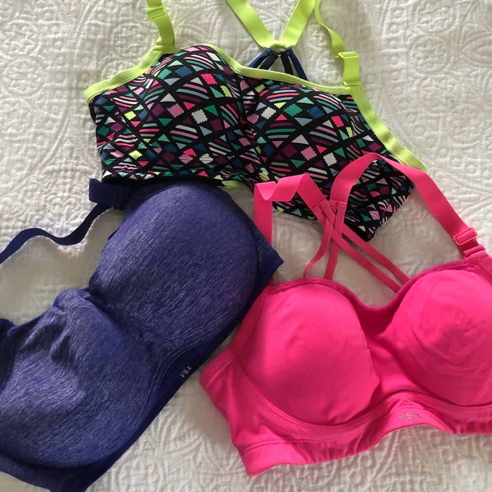 Lot of VS Sports Bras 34D